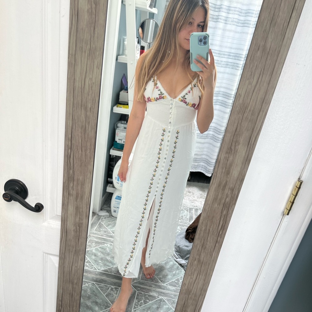 Forever 21 Embroidered Dress